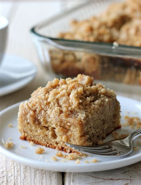 Coffee Cake With Crumble Topping And Brown Sugar Glaze Recipe