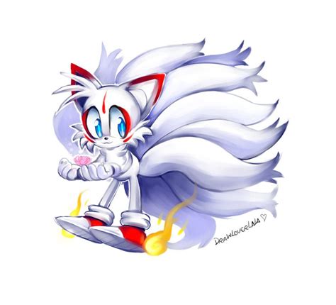 Nine Tails By Drawloverlala Sonic Sonic Fan Art Sonic And Shadow