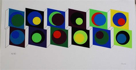 Geometric Composition By Genevieve Claisse From Doria Gallery Global