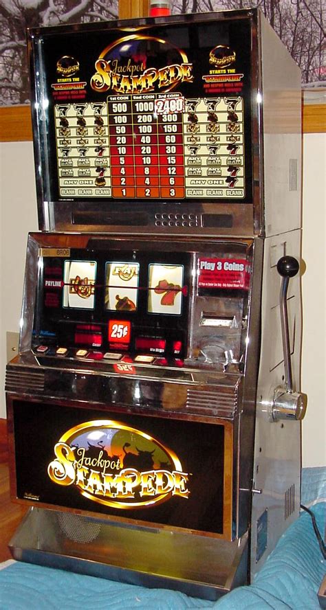 Jackpot Stampede Slot Machine Williams Wms Slot Machines Spinning Reel