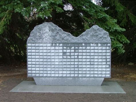 Memorial Gardens Kootenay Monument Installations