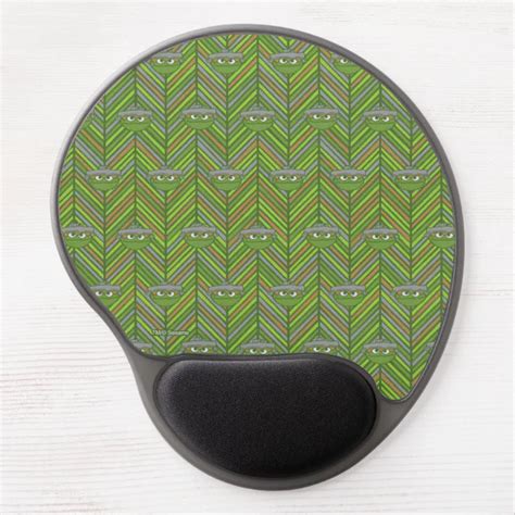 Oscar The Grouch S Throwback Pattern Gel Mouse Pad Zazzle