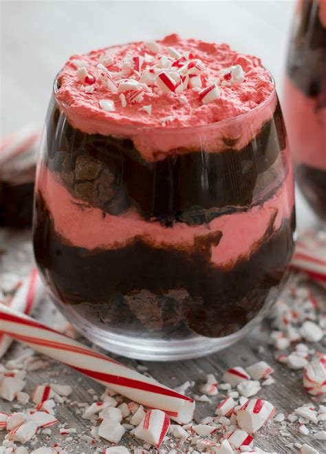 Chocolate Peppermint Trifles Chocolate Peppermint Chocolate Desserts Trifle