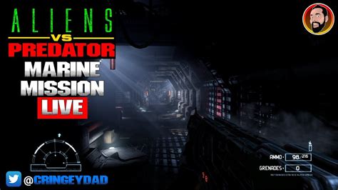 Aliens Vs Predator Marine Mission Live Youtube