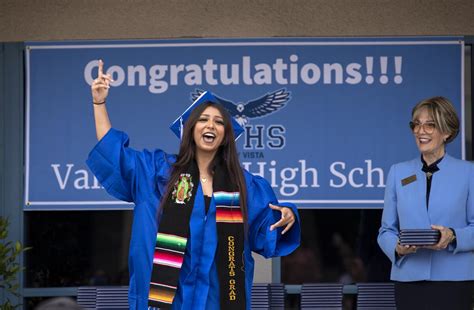 Valley Vista Graduates Turn Tassels To The Future Los Angeles Times