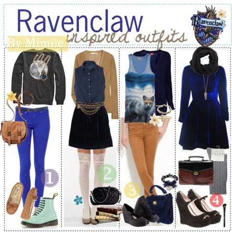 Ravenclaw Inspired Outfits ♥ By The Polyvore Tipgirls On Polyvore