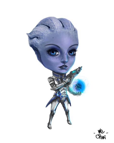 Mass Effect Liara Chibi By We Chibi On Deviantart