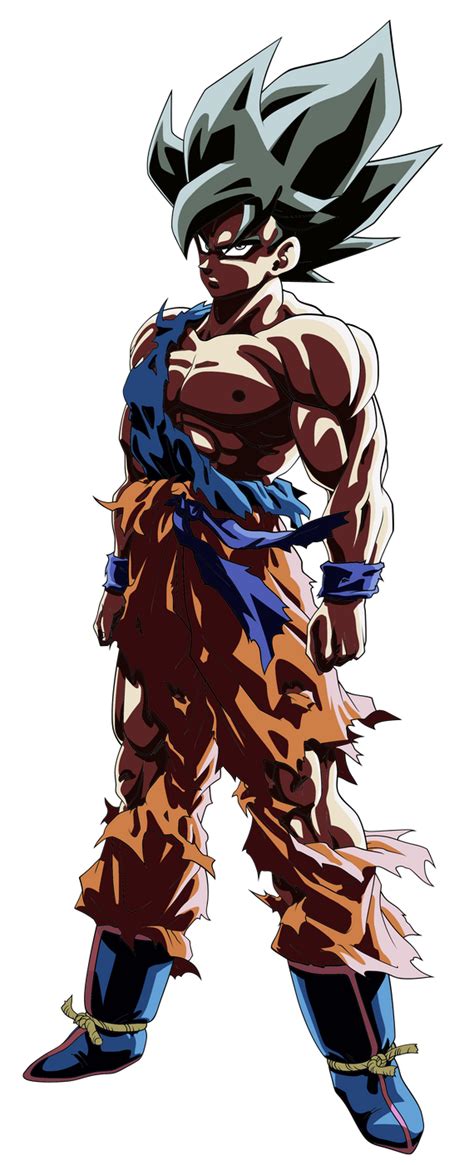 Goku Ssj Namek Ultra Instinct Palette 2 By Benj San On Deviantart