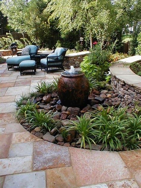 Amazing Modern Rock Garden Ideas For Backyard 53 Water Features In