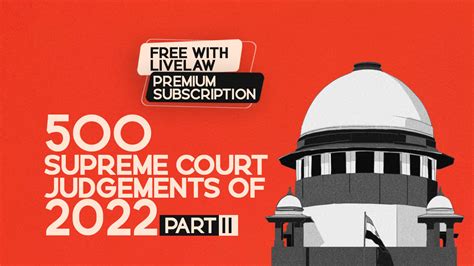 500 Supreme Court Judgments Of 2022 Citations 101 200