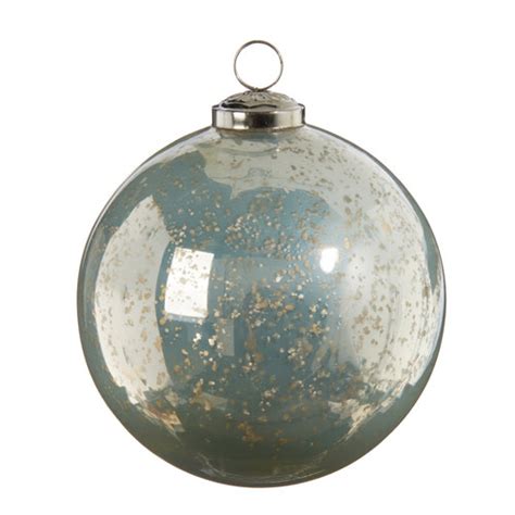 5 Pearl Mercury Glass Ball Ornament Amber Marie And Company