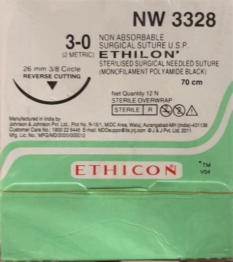 Ethicon Suture At Rs 150piece New Items In Coimbatore Id