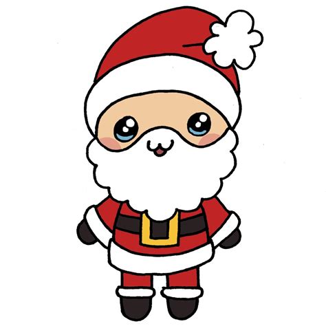 Dibujos kawaii de navidad para colorear - Fotos de amor & Imagenes de amor