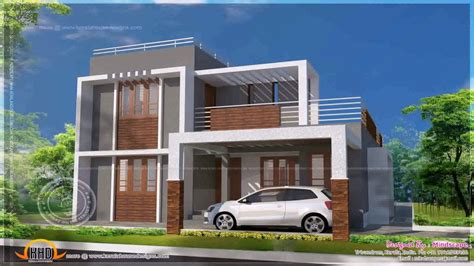 Small Modern Indian House Designs And Floor Plans Floor Roma