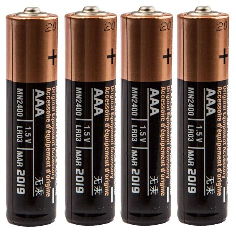 $3.49 - AAA Batteries (4 pack) - Tinkersphere