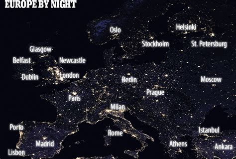 Nasa Releases Stunning New Global Maps Of Earth At Night