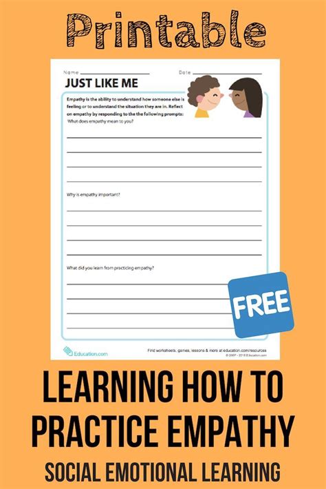 Using Empathy Worksheet Empathy Worksheets Free By Counselor Chelsey