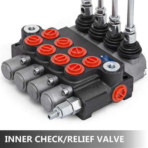 4 Spool Hydraulic Directional Control Valve 11gpm Motors Log Splitters