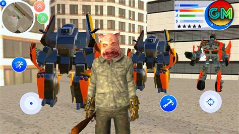 Gangster Town Vice District 14 New Update Pig Outfit By Naxeex