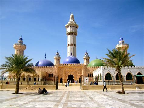 Download Senegal Grand Mosque Of Touba Wallpaper