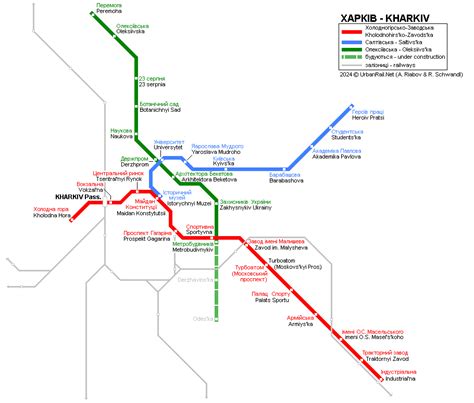 Urbanrail Net Europe Ukraine Kharkiv Metro Kharkov