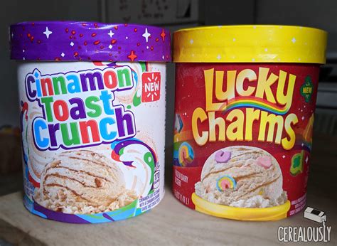 Review Cinnamon Toast Crunch Lucky Charms Light Ice Cream Cerealously