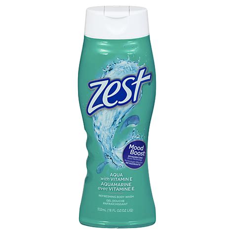 Zest Aqua With Vitamin E Refreshing Body Wash 532 Ml Bar Soap And Body