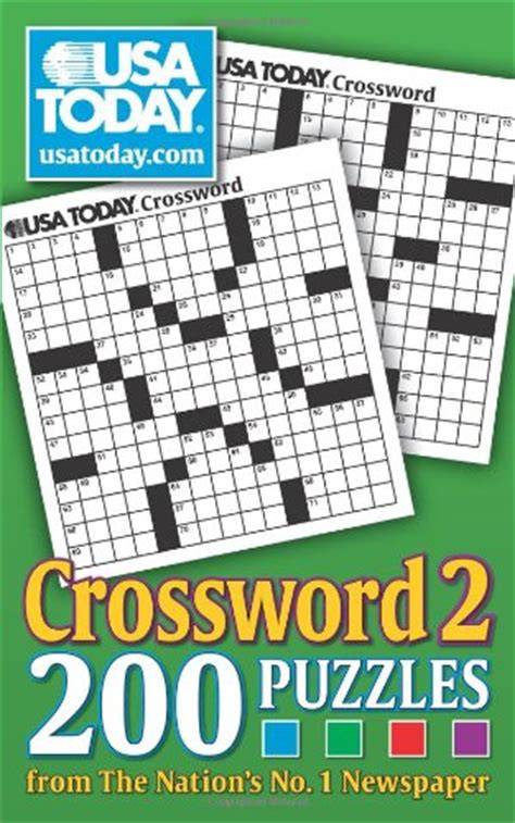 Usa Today Crossword 2 200 Puzzles From The Nations No 1 Newspaper