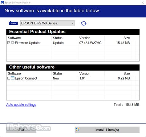Epson Software Updater Download (2024 Latest)