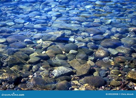 Clear Water Stones In Lake Stock Photo Image Of Tetons 89528908