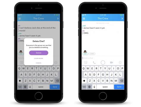 Snapchat Introduces Ability To Delete Messages Even After You Ve Sent