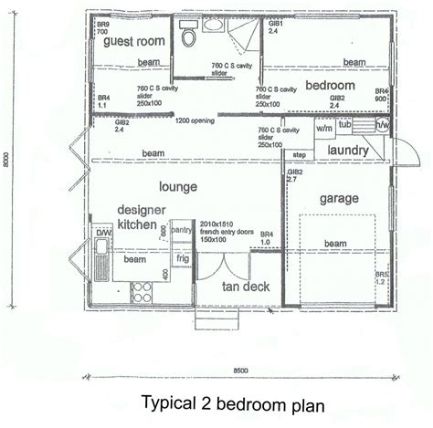 Most small families, or even couples living on their own, will lean towards two or three bedroom homes. House Plans With 2 Master Bedrooms | Smalltowndjs.com