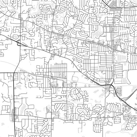 Hanover Park Map Print Hanover Park Map Poster Wall Art Il - Etsy