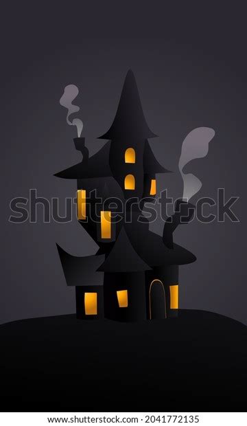 This Illustration Witchs House Which Unique Stock Illustration