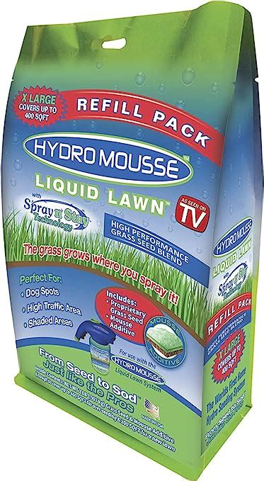Hydro Mousse Liquid Lawn Refill Pack 2lb Bag Covers