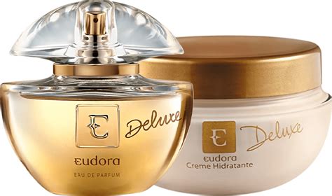 Combo Eudora Deluxe Eau De Parfum 75ml Creme Hidratante Corporal