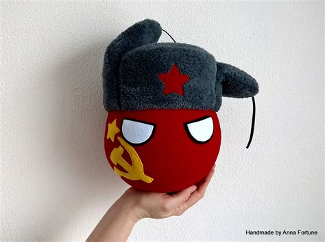 Soviet Unionball Ussrball Handmade By Anna Fortune
