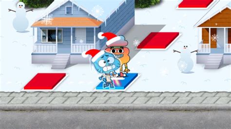 The Amazing World Of Gumball Trophy Challenge Gumball Gets Frozen In