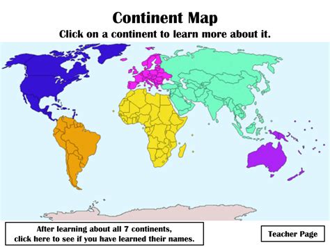 25 7 Continents Map Without Names 242005 What Is The Name Of All 7