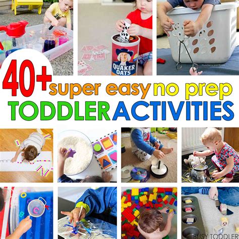 Toddler Learning Activities At Home