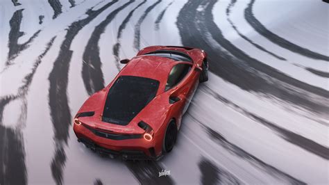 Forza Horizon 4 Ferrari 4k Wallpaperhd Games Wallpapers4k Wallpapers