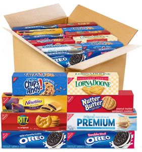 Nabisco Cookies And Crackers Variety Pack Boxes Count