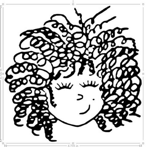 Download High Quality hair clipart curly Transparent PNG Images - Art