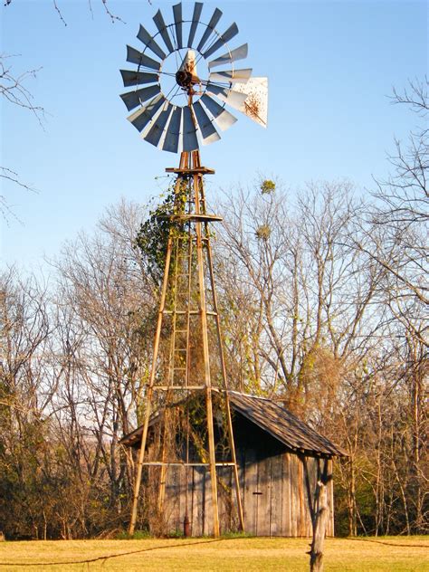 Old Wooden Windmill Etsy