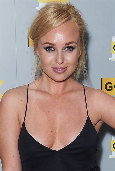 Hollyoaks Jorgie Porters Wows In Plunging Lbd Daily Star