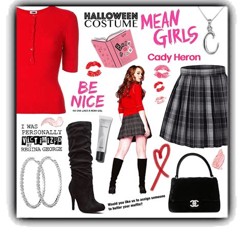 Halloween Costume Mean Girls Cady Heron Outfit Shoplook Mean Girls Halloween Costumes