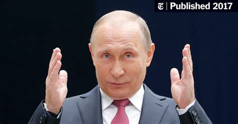 On Tv Putin Plays The Role He Likes Best Russia’s Mr Fix It The New York Times