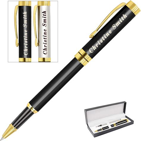 Personalised Engraved Pen Custom Ballpoint Pens For Men Women Writing