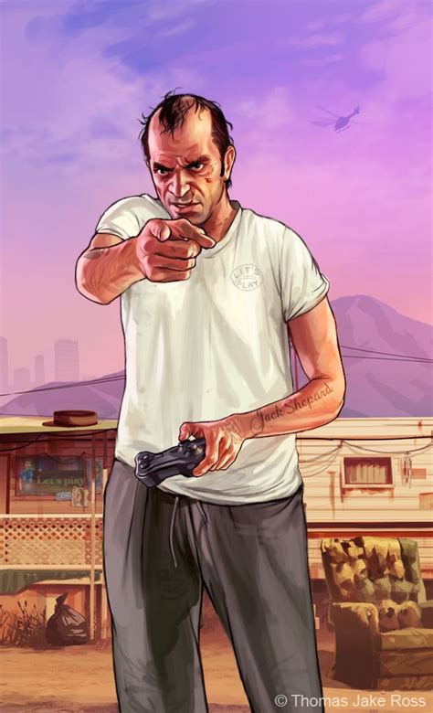 Gta V Trevor By Thomasjakeross Gta V Ps4 Gta Pc San Andreas Grand Theft Auto San Andreas