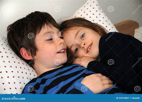 Snuggling Stock Image Image Of Friends Affectionately 23310857